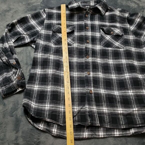 Jachs New York Shirt Thick Plaid Shirt - Jacket Shacket Sz Large - Picture 9 of 9